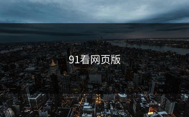 91看网页版